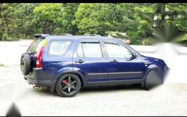 Honda CRV Manual 2004 Blue SUV For Sale 