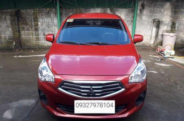 Mitsubishi Mirage G4 2016 MT Red Sedan For Sale 