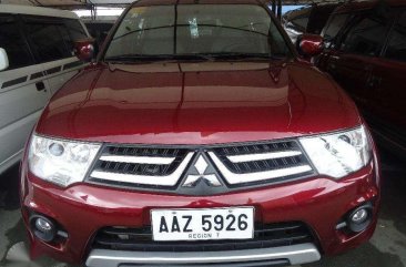 2014 Mitsubishi Montero GLX AT DSL Red For Sale 
