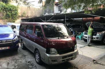 2014 Nissan Urvan Estate MT Van Red For Sale 