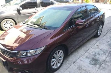 Honda Civic 2012 AT Red Sedan For Sale 