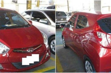 MT Hyundai Eon GLS 2014 Red color for sale