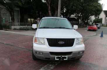 2003 Ford Expedition 4x2 White for sale