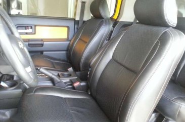 2014 Toyota FJ Cruiser Yellow for sale