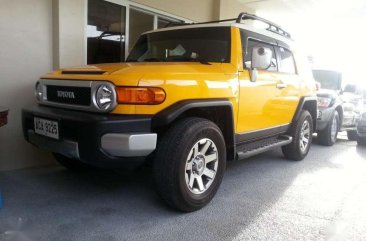 2014 Toyota FJ Cruiser Yellow for sale