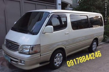 2002 Toyota Hiace Super Grandia j local for sale