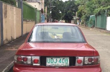 Mitsubishi Lancer 1995 MT Red Sedan For Sale 