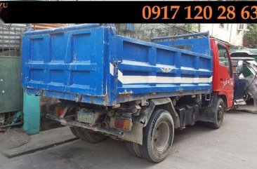 Isuzu Elf Giga Mini Dump 4hf1 Red For Sale 