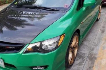 Honda Civic FD 2008 AT Green Sedan For Sale 