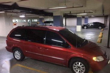 2004 Chrysler Town and Country AT Red For Sale 