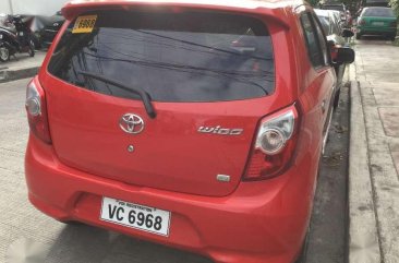 2016 Toyota Wigo 1.0 G Manual Red for sale