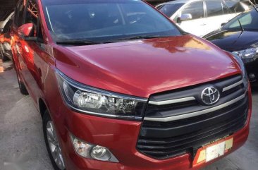 2017 Toyota Innova 2.8 E Variant Automatic Diesel Red for sale