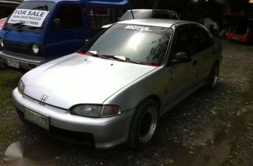 94 Honda Civic silver for sale