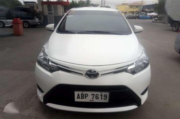 2015 Toyota Vios J 1.3 MT White Sedan For Sale 