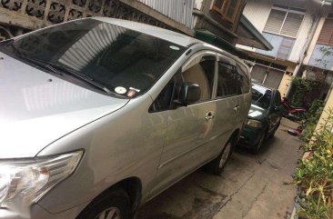 Toyota Innova 2.5 E 2015 MT Silver For Sale 