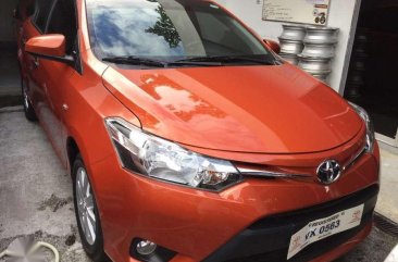 2017 Toyota Vios 1.3 E Manual Orange for sale