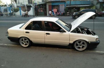 Nissan Sentra 1995 Manual White Sedan For Sale 