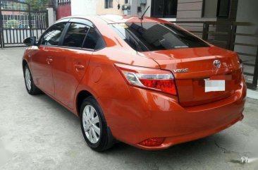 2017 Toyota Vios 1.3E AT Orange For Sale 