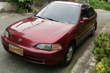 Honda Civic ESi 1.6 1993 MT Red For Sale 