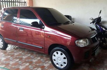 Suzuki Alto Deluxe 2010 MT Red HB For Sale 