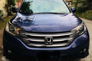 Fresh 2012 Honda Crv AT Blue SUV For Sale 