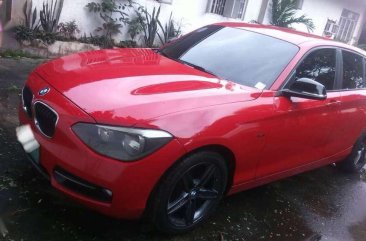 Red BMW 118d 2012 for sale 