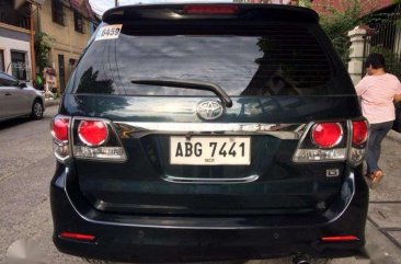 2015 Toyota Fortuner G Diesel for sale 