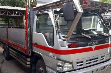 Isuzu Elf 4HE1 TURBO Silver Truck For Sale 