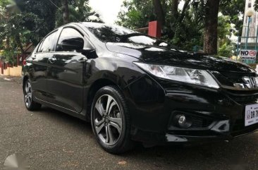 2016 Honda City VX Navi 1.5 AT Black Sedan For Sale 