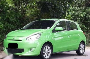 RUSH 2014 MITSUBISHI MIRAGE GLS top of the line 1st own cebu plate