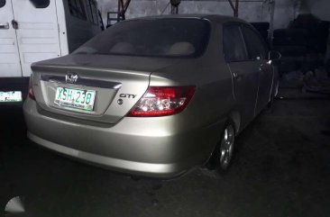 2005 Honda City Manual Beige Sedan For Sale 