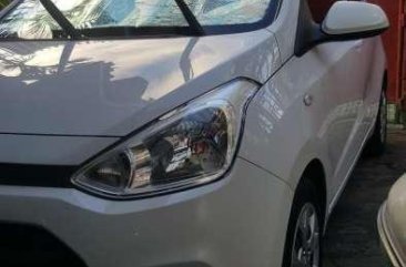 Hyundai Grand i10 AT 2015 White HB For Sale 