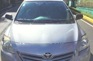 Toyota Vios 2010 Manual 1.3 J Silver Sedan For Sale 