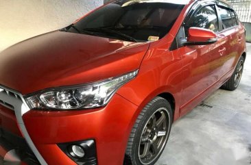 Toyota Yaris 2015 AT Orange HB For Sale 