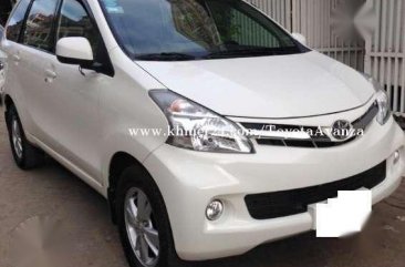 Toyota Avanza J 2014 SUV MT White For Sale 