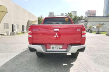 2016 Mitsubishi Strada Glx 4x2 Manual Red For Sale 