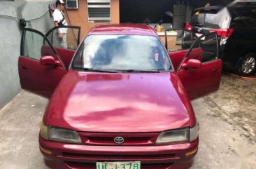 1998 Toyota Corolla Gli 1.6 MT Red For Sale 