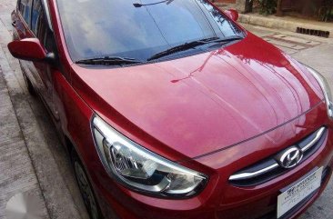 2016 Hyundai Accent MT Diesel Red Sedan For Sale 