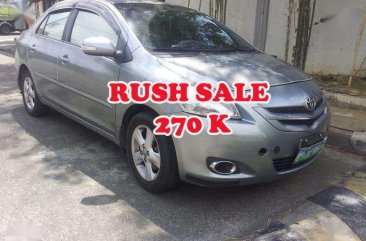 Toyota Vios 2008 1.5G AT Gray Sedan For Sale 