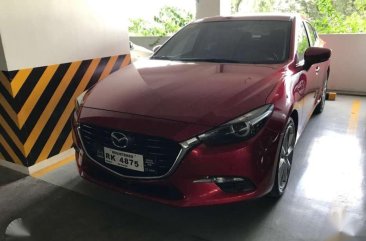 2017 Mazda 3 2.0L Skyactiv Red Sedan For Sale 