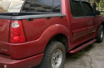 Ford Explorer Sport Pickup 2002 Red For Sale 