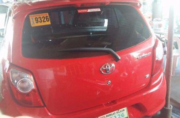 Fresh Toyota Wigo 2016 AT Red HB For Sale 