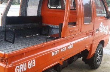 Suzuki Multicab Scrum Pickup Type 4x4 Orange For Sale 