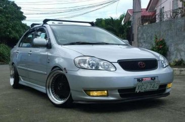 Toyota Corolla Altis 1.6G 2002 AT Silver For Sale 