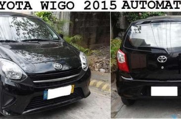 2015 Toyota Wigo 1.0 AT Black HB For Sale 