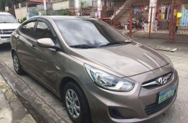 2012 Hyundai Accent 1.4 Manual Brown For Sale 