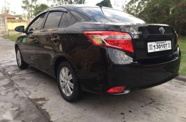 Toyota Vios 1.3E AT 2015 Black Sedan For Sale 