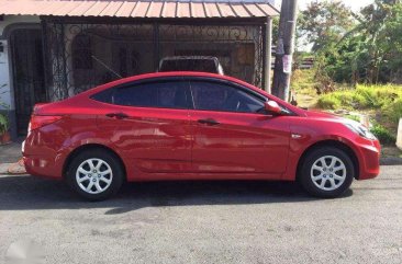 2014 Hyundai Accent 1.4L MT Red - Assumed Balance for sale