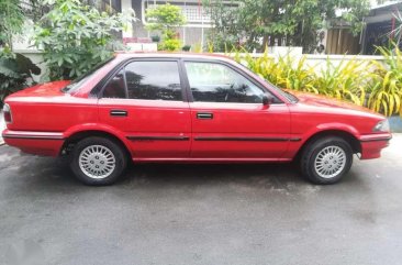 Toyota Corolla Smallbody MT Red Sedan For Sale 