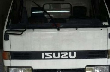 2001 ISUZU Elf Aluminum Van White For Sale 